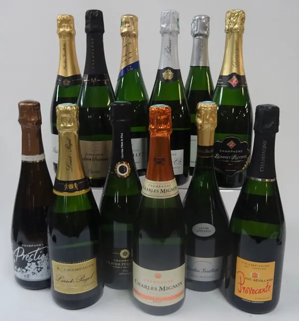 Champagne Brut: Piot-Sevillano Prestige; Loriot-Pagel Carte d'Or; Olivier Origine; Charles Mignon Premium Reserve; Nicolas Feuillatte Cuvée Spéciale;...