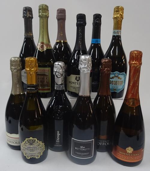 Prosecco: Toffoli Biologico Brut 2019; Premier Estates Extra Dry 2019; Dirupo Brut 2019; Vettoretti Brut; Toffoli Brut 2019; Montelliana Extra Dry...