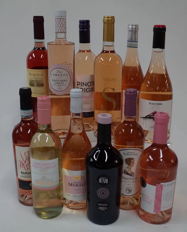 Italian Rosé Wine: Bardolino Chiaretto Classico 2019; Garganega Pinot Grigio Blush 2019; Tenuta Moraia 2019; Cantine de Dolianova Rosada 2019; Tenuta...