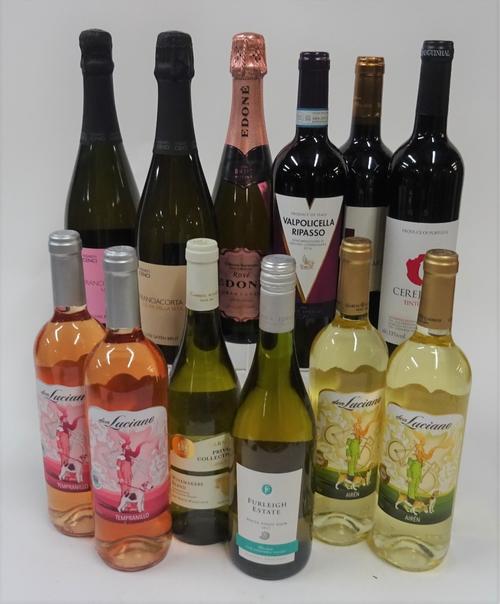 European White, Rosé, Red and Sparkling Wine: Franciacorta Cuvée Rosé Brut; Franciacorta Cuvée Saten Brut; Edoné Rosé Extra Brut; Don Luciano...