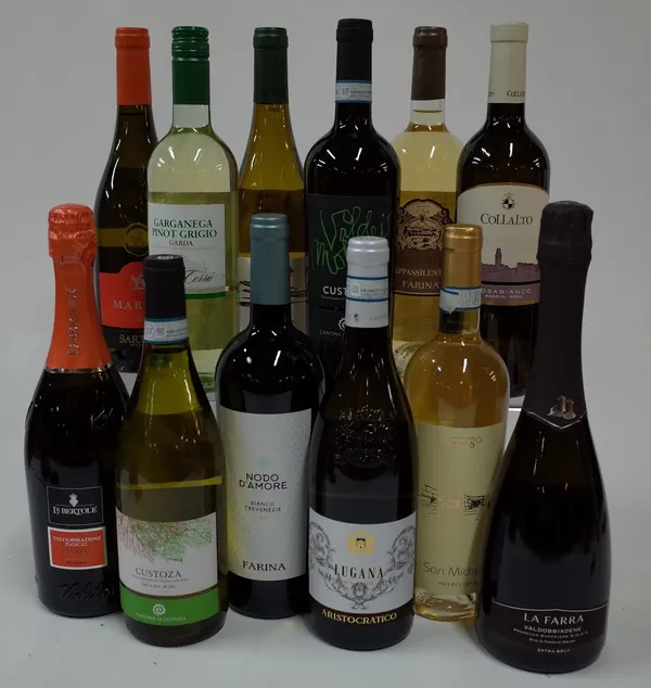 Italian White Wine: Custoza Organic 2019; Nodo d'Amore 2018; Enoitalia Lugana Aristocratico 2019; Gorgo San Michelin 2019; Villa Cerro...