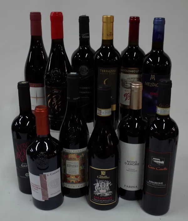 Italian Red Wine: Custoza Val Dei Molini Corvini Garda 2017; Il Casato Dolomiti 2019; Domini Veneti Pruviniano 2015; Vini dei Cardinali Amarone della...