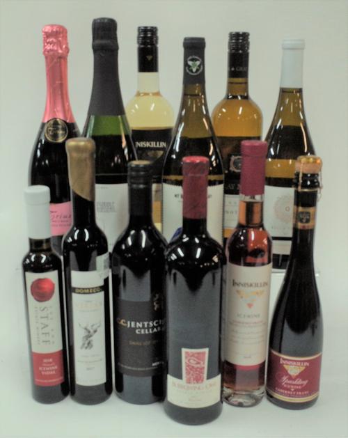 Canadian Sparkling, White, Red and Dessert Wine: Trius Rosé Brut; La Bulle Blanc de Blancs Brut; Inniskillin Pinot Grigio 2019; Megalomaniac My Way...