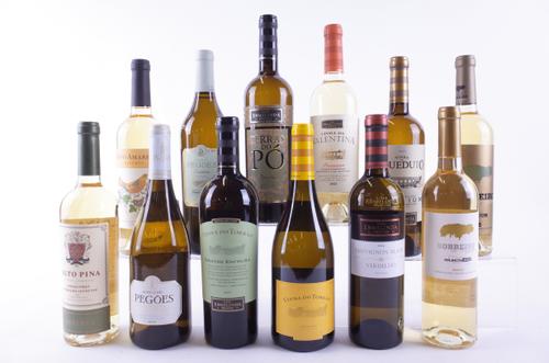 TWELVE BOTTLES PORTUGUESE WHITE WINE