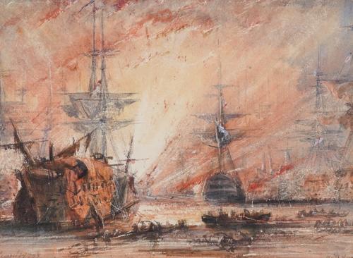 WILLIAM ADOLPHUS KNELL (BRITISH, 1805-1875) (2)