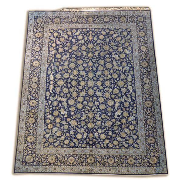 AN ESFAHAN CARPET, PERSIAN