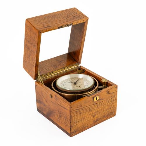 AN AMERICAN OAK-CASED SHIP’S CHRONOMETER