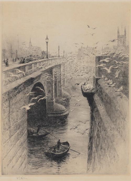 WILLIAM LIONEL WYLLIE (BRITISH, 1851-1931)