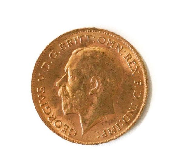 A GEORGE V HALF SOVEREIGN