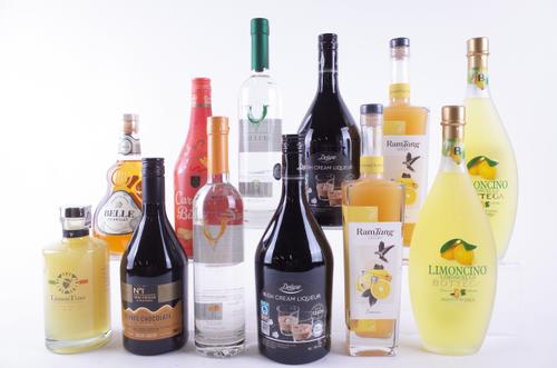 TWELVE BOTTLES VARIOUS SPIRITS AND LIQUEURS
