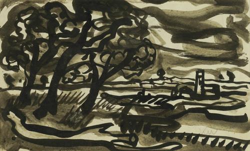 SIR KYFFIN WILLIAMS (BRITISH, 1918-2006)