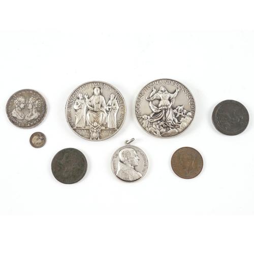 AN ITALY FLORENCE FRANCESCONE (10 PAOLI) 1807 AND SEVEN FURTHER ITEMS (8)