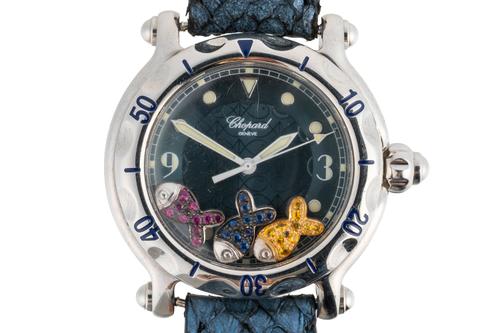 A CHOPARD HAPPY SPORT FISH WATCH