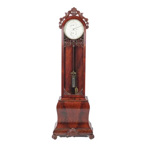 A VICTORIAN MAHOGANY REGULATOR