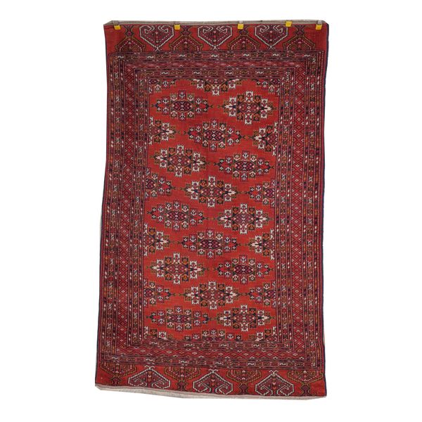A YUMUT RUG, TURKMEN