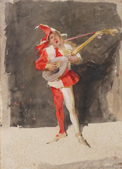 WILLIAM CHRISTIAN SYMONS (BRITISH, 1845-1911) (4)