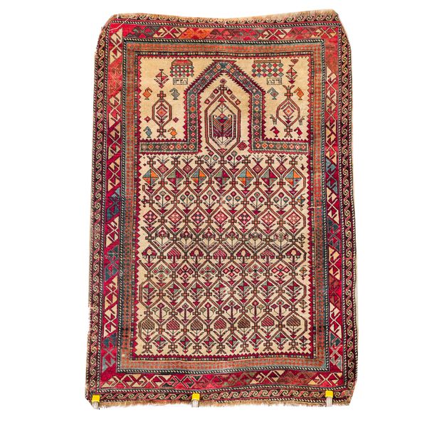 A DAGHESTAN PRAYER RUG, CAUCASIAN