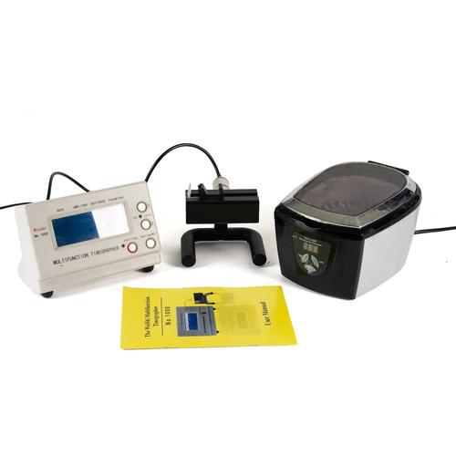 A WEISHI TIMEGRAPHER AND SMALL ULTRASONIC BATH