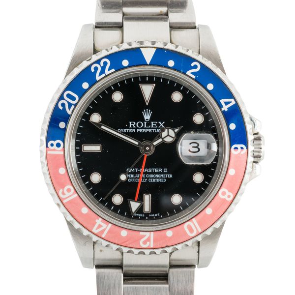 A ROLEX GMT-MASTER II 'PEPSI' MODEL: 16710
