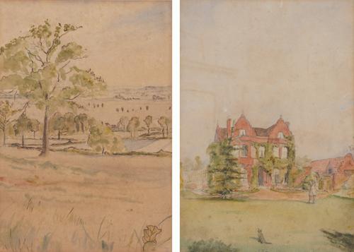 ***COMBINED WITH LINE 5*** ATTRIBUTED TO HENRY TONKS (BRITISH, 1862-1937) (2)