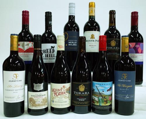 12 BOTTLES SOUTH AFRICAN RED WINE