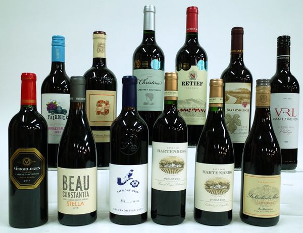 12 BOTTLES SOUTH AFRICAN RED WINE