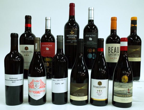 12 BOTTLES SOUTH AFRICAN RED WINE