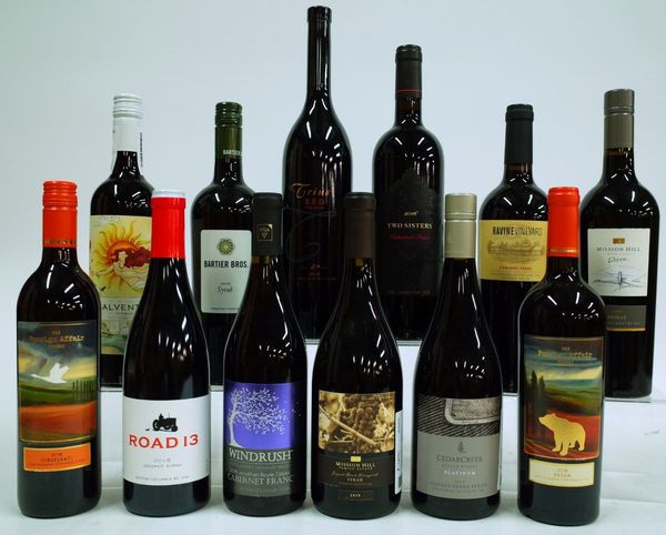 12 BOTTLES CANADIAN RED WINE