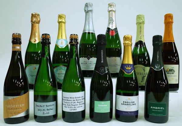 12 BOTTLES ENGLISH SPARKLING WINE