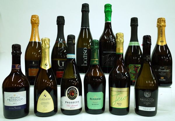 12 BOTTLES ITALIAN SPARKLING WINE