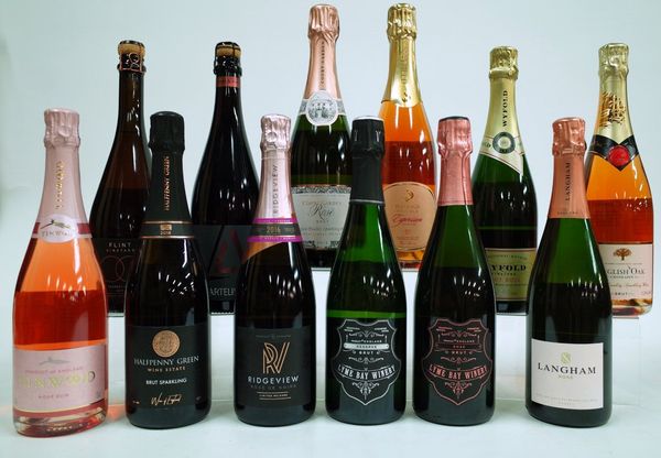 12 BOTTLES ENGLISH SPARKLING WINE