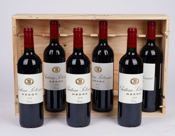 SIX BOTTLES 2016 CHATEAU POTENSAC (CASED)