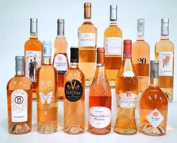 12 BOTTLES ROSÉ WINE FROM PROVENCE