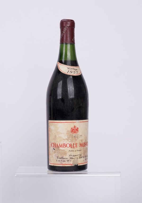 A BOTTLE OF 1957 CHAMBOLLE MUSIGNY