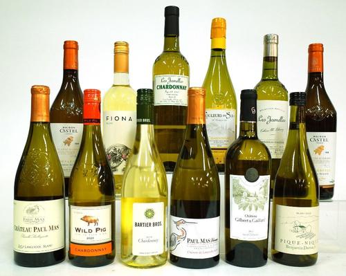 12 BOTTLES FRENCH WHITE WINE