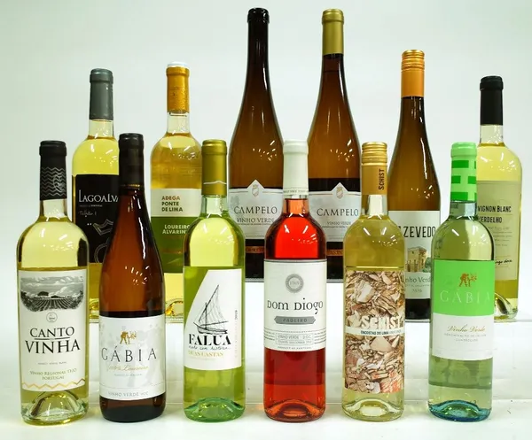 11 BOTTLES PORTUGUESE WHITE AND 1 ROSÉ WINE