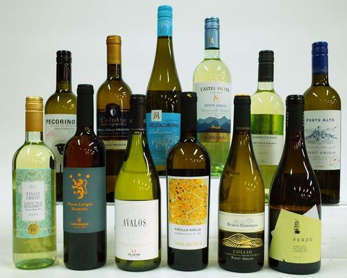 12 BOTTLES ITALIAN WHITE WINE