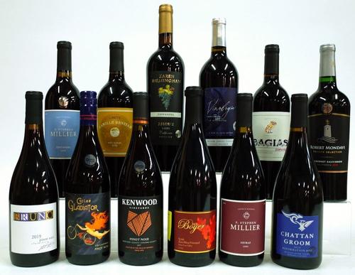 12 BOTTLES CALIFORNIAN RED WINE