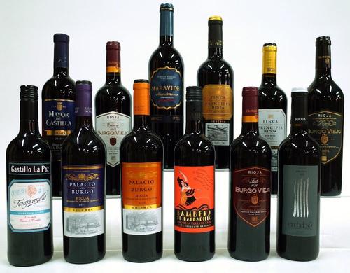 12 BOTTLES SPANISH RED WINE