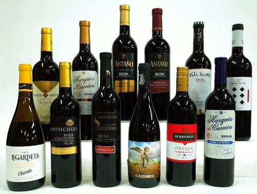 11 BOTTLES SPANISH RED AND 1 WHITE WINE