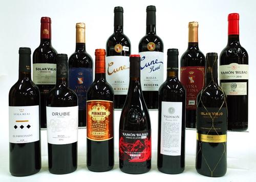 12 BOTTLES SPANISH RED WINE