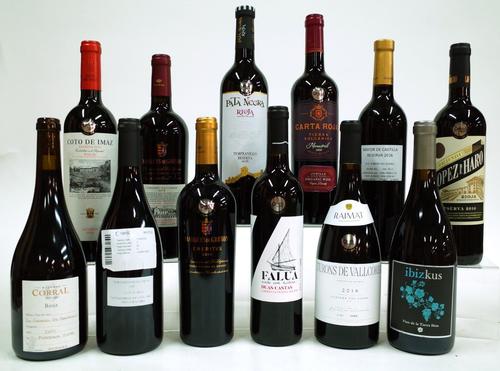 12 BOTTLES SPANISH RED WINE