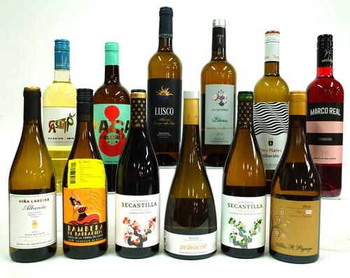 11 BOTTLES SPANISH WHITE AND 1 ROSÉ WINE