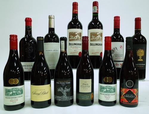 12 BOTTLES SOUTH AFRICAN RED WINE