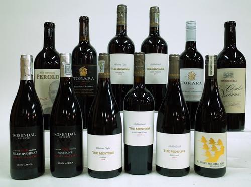 12 BOTTLES SOUTH AFRICAN RED WINE