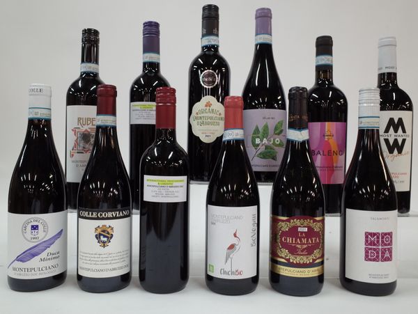 12 BOTTLES MONTEPULCIANO D'ABRUZZO