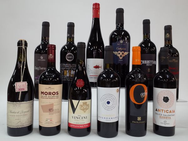 12 BOTTLES ITALIAN RED WINE