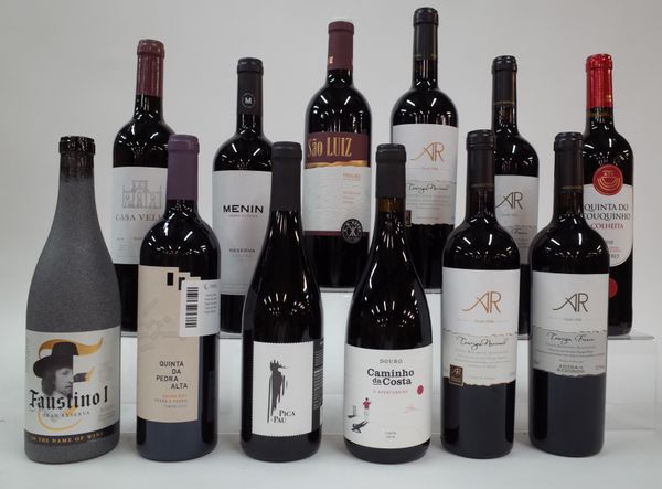 12 BOTTLES SPANISH AND PORTUGUESE RED WINE