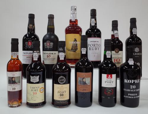 12 BOTTLES PORT