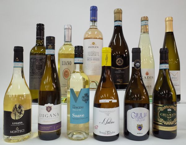 12 BOTTLES ITALIAN WHITE WINE